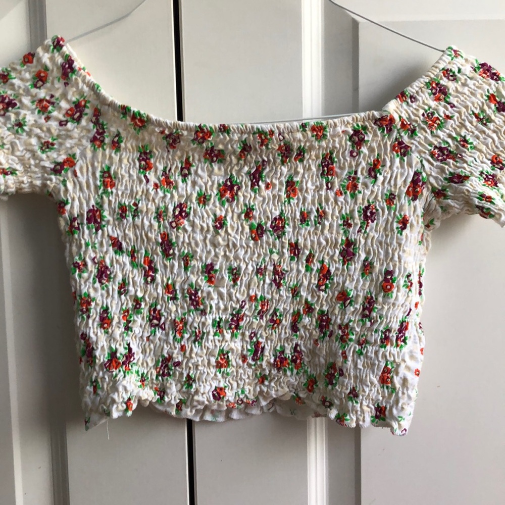 Floral Crop top